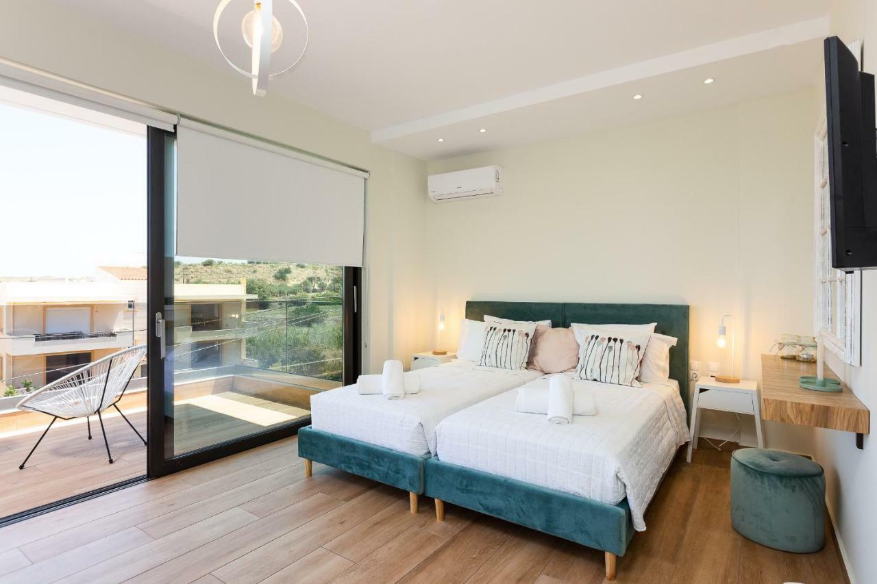 Nisos Villa, Pool & Heated Spawhirlpool, Walking To Beach, By Thinkvilla Sfáka 外观 照片