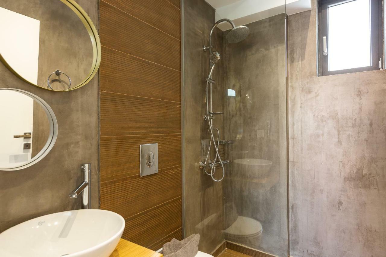 Nisos Villa, Pool & Heated Spawhirlpool, Walking To Beach, By Thinkvilla Sfáka 外观 照片